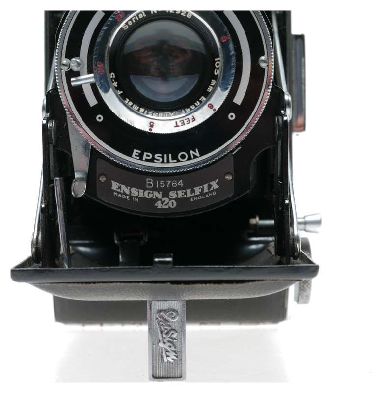Ensign 420 Selfix Pocket Folding Camera Ensar Anastigmat 4.5/105mm