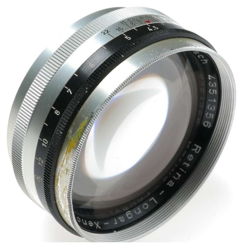 Schneider Kodak Retina-Longar-Xenon C f:4/80mm Reflex Camera Lens