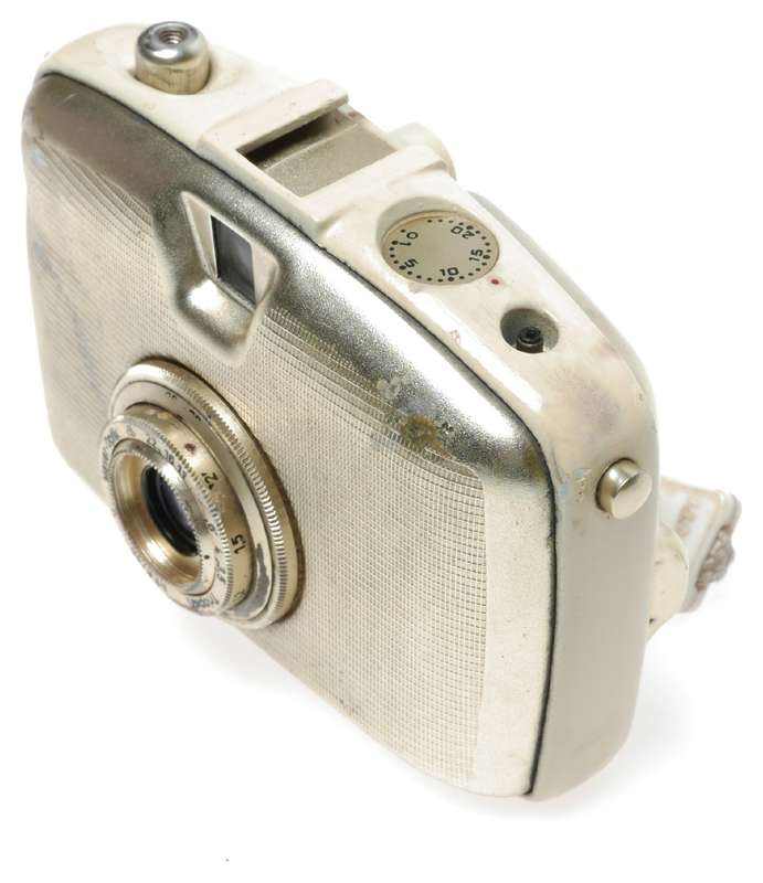 Welta Orix 18x24 Gold Penti Camera Flash Meyer-Optik Trioplan 1:3.5/30