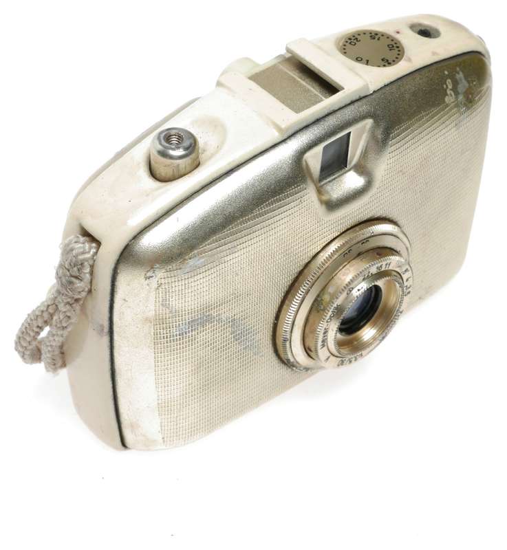 Welta Orix 18x24 Gold Penti Camera Flash Meyer-Optik Trioplan 1:3.5/30