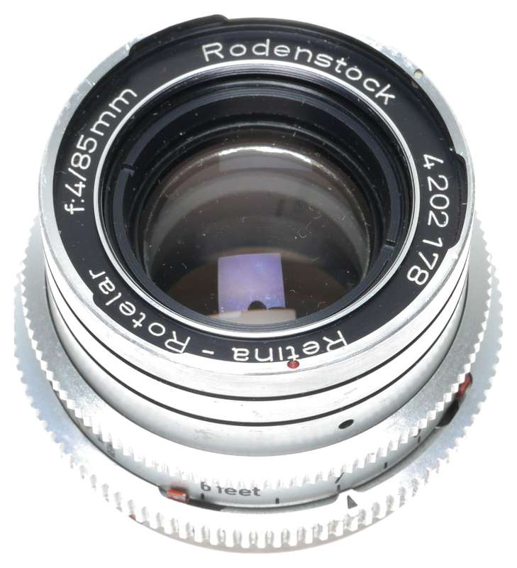 Rodenstock Retina-Rotelar f:4/85mm Kodak S Camera DKL-Mount Lens
