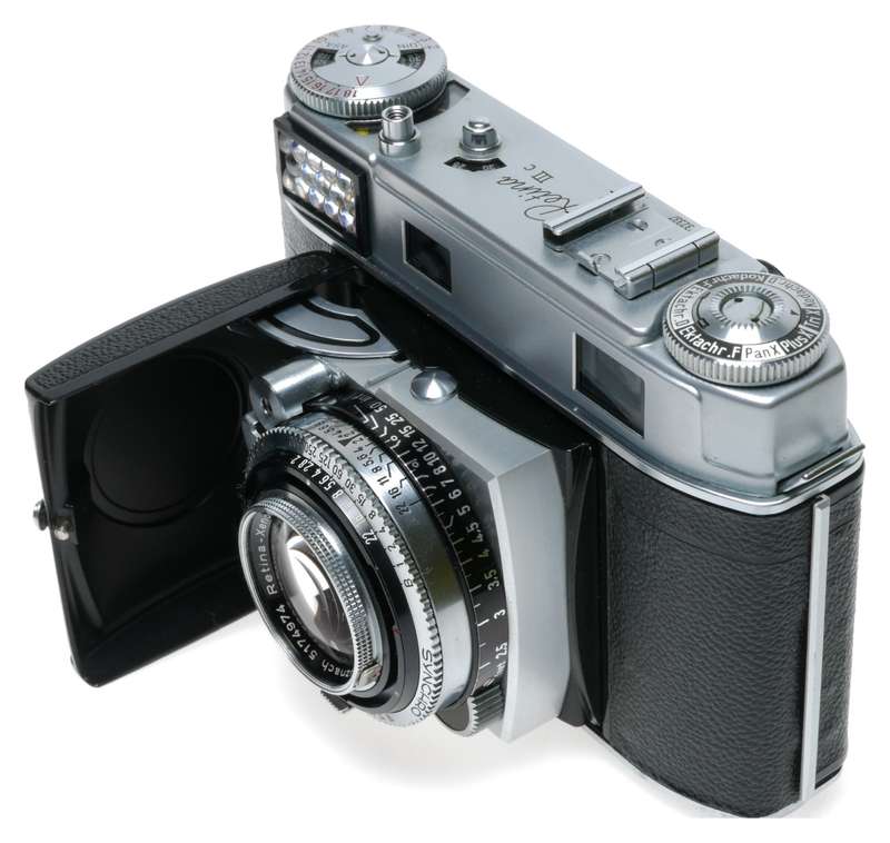 Kodak Retina IIIc Type 021 Model 2 Folding Camera Xenon f:2/50mm