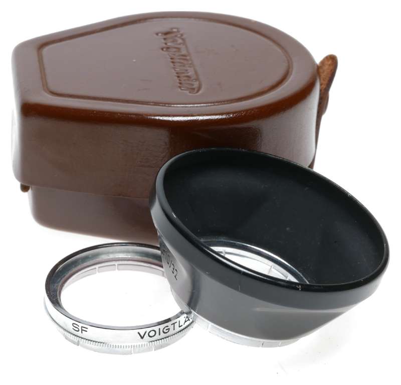 Voigtlander 310/32 Clip-on Camera Lens Shade Hood 325/32 SF Filter