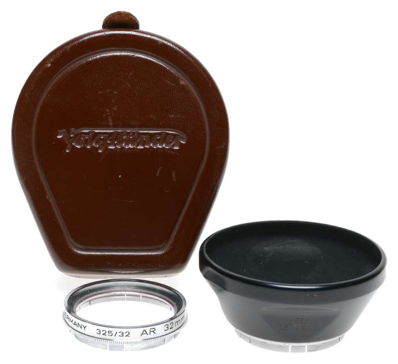 Voigtlander 310/32 Clip-on Camera Lens Shade Hood 325/32 SF Filter