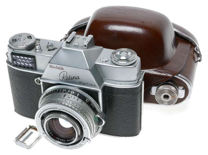 Kodak Retina Reflex Type 025 35mm SLR Camera Xenon f:2.0/50mm