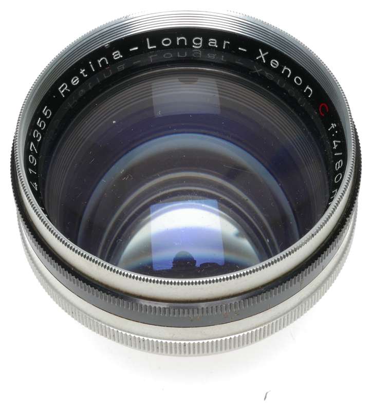 Schneider Kodak Retina-Longar-Xenon f:4/80mm C Telephoto Lens