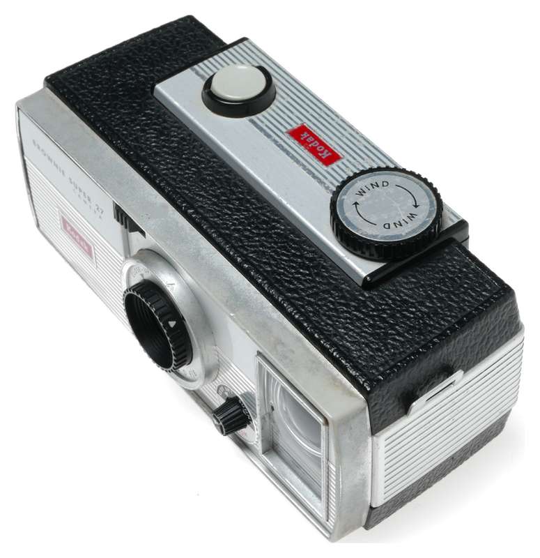 Kodak Brownie Super 27 4x4cm 127 Film Camera Kodar Lens f/8