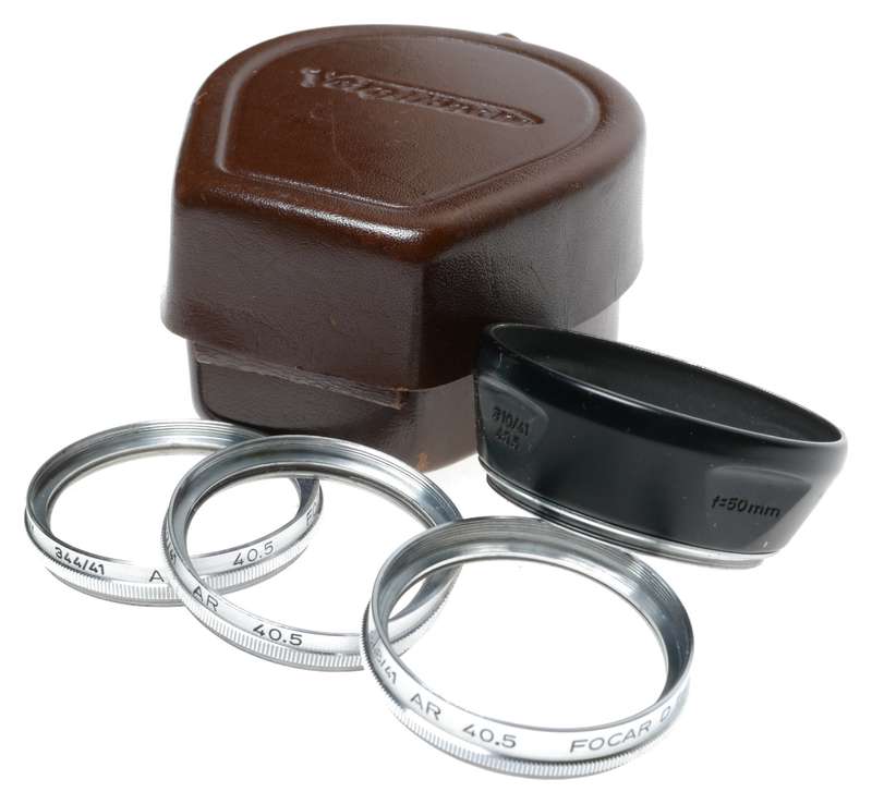 Voigtlander 310/41 AR 40.5 Shade Hood Focar Lenses 317 348 344/41