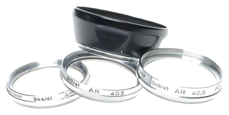 Voigtlander 310/41 AR 40.5 Shade Hood Focar Lenses 317 348 344/41
