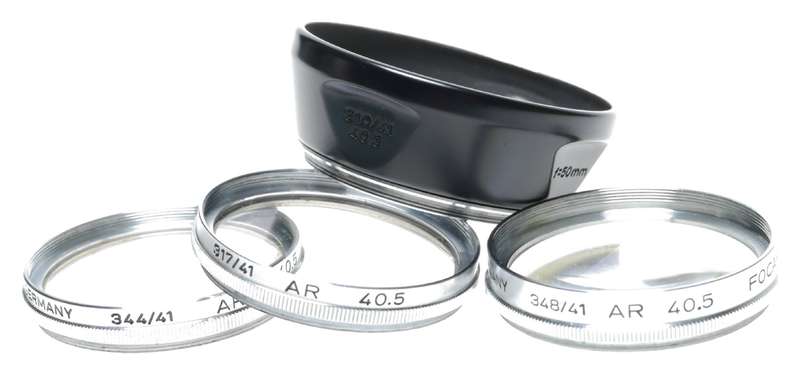 Voigtlander 310/41 AR 40.5 Shade Hood Focar Lenses 317 348 344/41