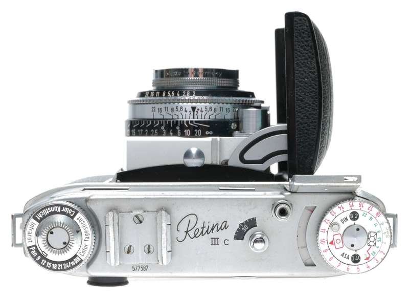 Kodak Retina IIIc Type 021 Model 1 Camera Xenon f:2/50mm Optical Finder