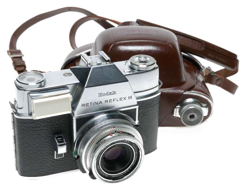 Kodak Retina Reflex III Type 041 SLR 35mm Camera Xenar f:2.8/50mm