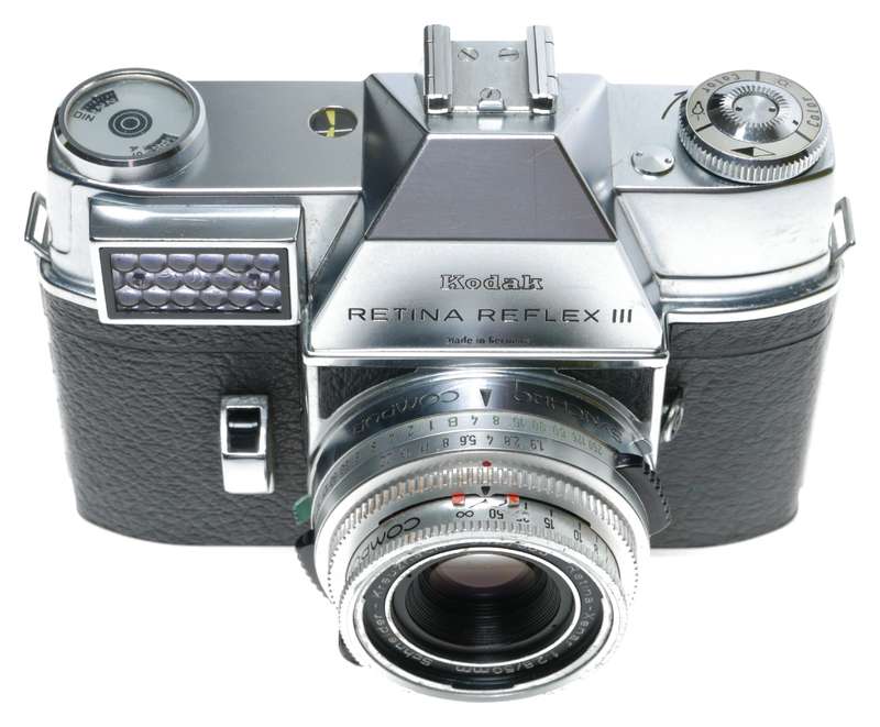 Kodak Retina Reflex III Type 041 SLR 35mm Camera Xenar f:2.8/50mm