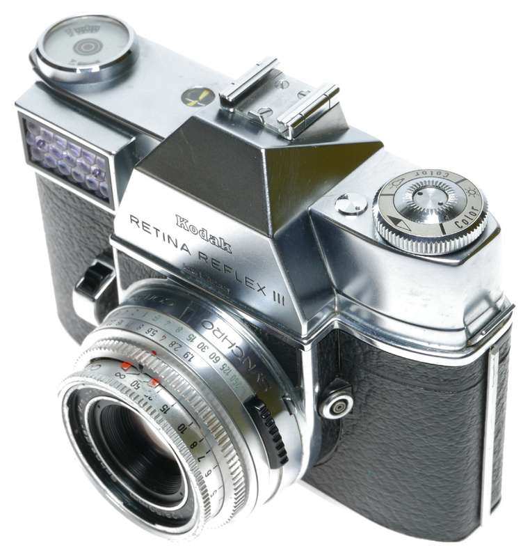 Kodak Retina Reflex III Type 041 SLR 35mm Camera Xenar f:2.8/50mm