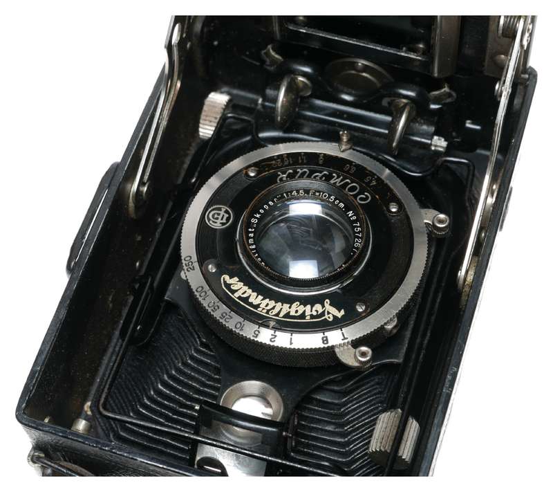Voigtlander Avus 6x9 Plate Folding Camera Skopar 1:4.5 F=10.5cm
