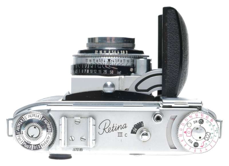 Kodak Retina IIIc Type 021 Model 1 Folding Camera Xenon C f:2/50mm