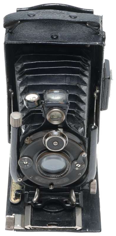 Voigtlander AVUS 9x12 Folding Plate Camera Skopar 1:4.5 F=10.5cm