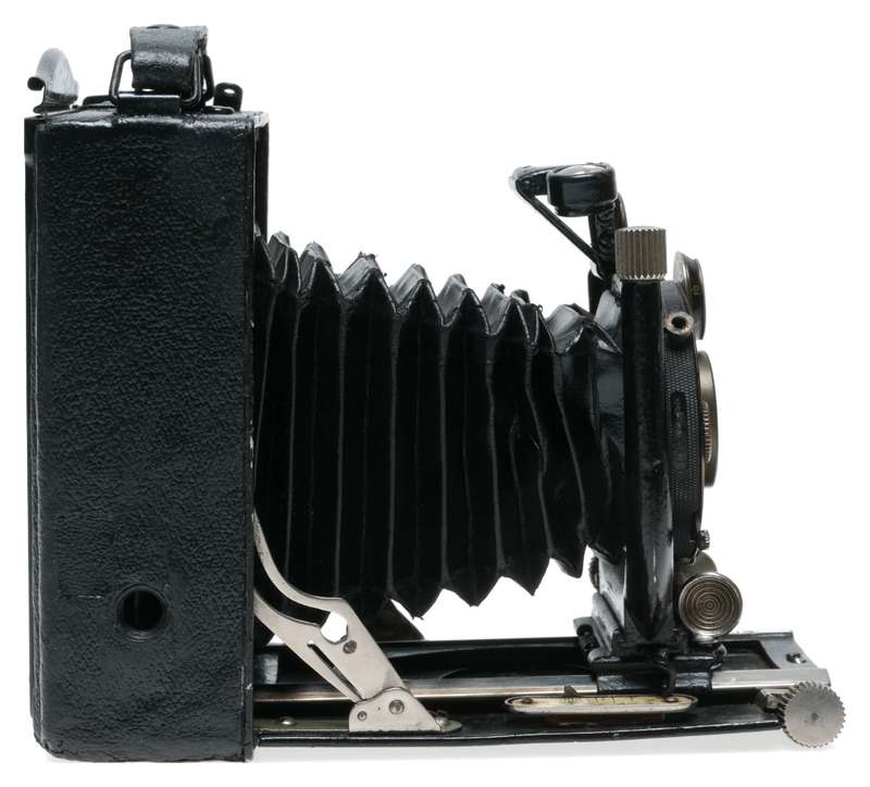 Voigtlander AVUS 9x12 Folding Plate Camera Skopar 1:4.5 F=10.5cm