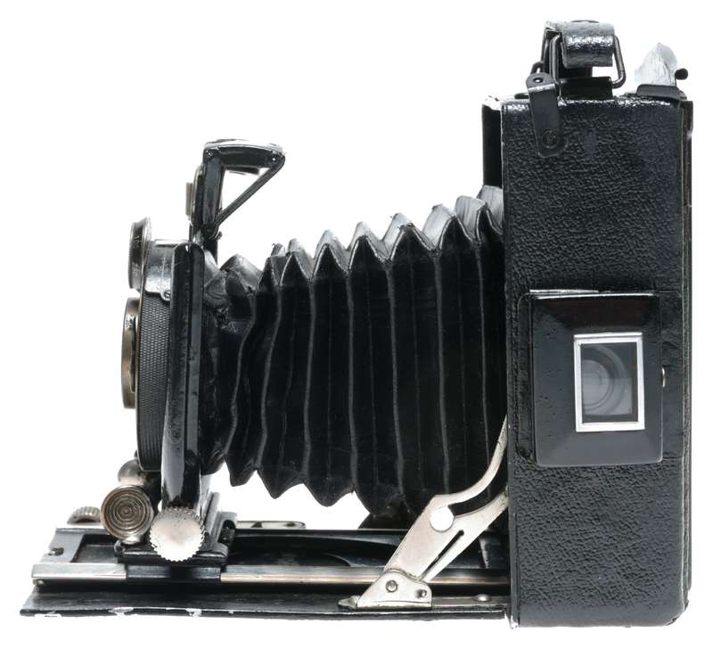Voigtlander AVUS 9x12 Folding Plate Camera Skopar 1:4.5 F=10.5cm