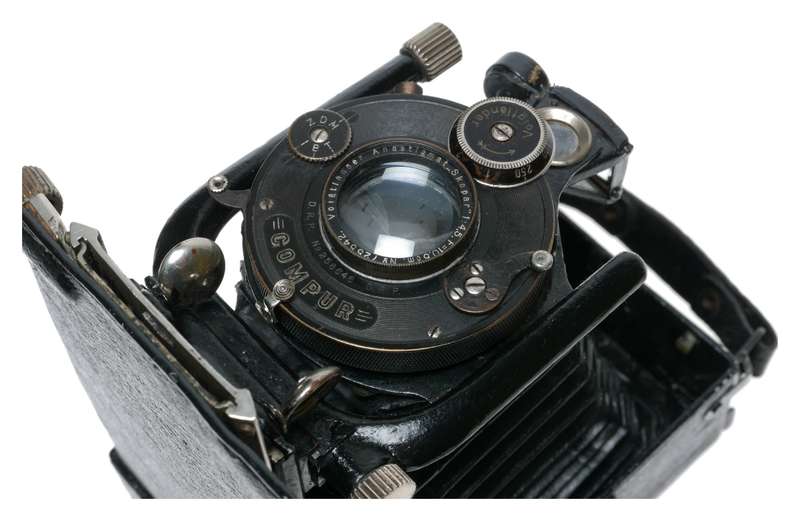 Voigtlander AVUS 9x12 Folding Plate Camera Skopar 1:4.5 F=10.5cm
