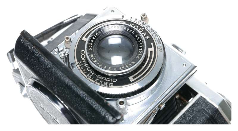 Kodak Suprema Folding 6x6cm Camera Schneider Xenar f:3.5 F=8cm