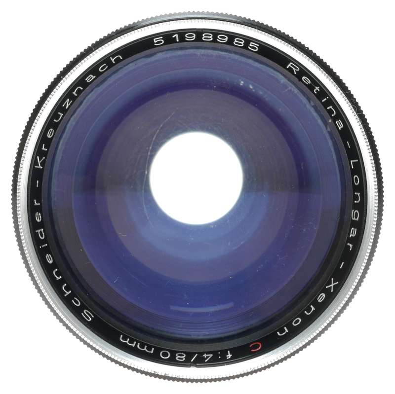 Schneider Retina-Longar-Xenon f:4/80mm C Kodak Camera Lens
