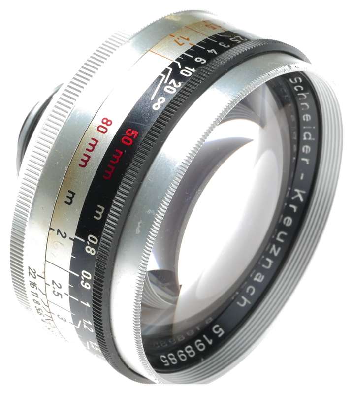 Schneider Retina-Longar-Xenon f:4/80mm C Kodak Camera Lens