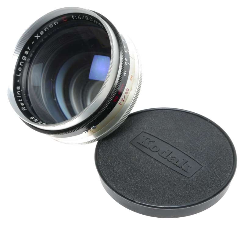 Schneider Retina-Longar-Xenon f:4/80mm C Kodak Camera Lens