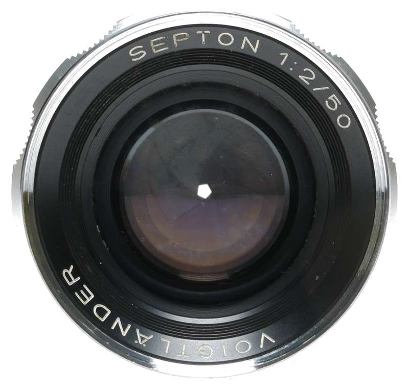 Voigtlander Septon 1:2/50 Bessamatic Ultramatic Camera Lens