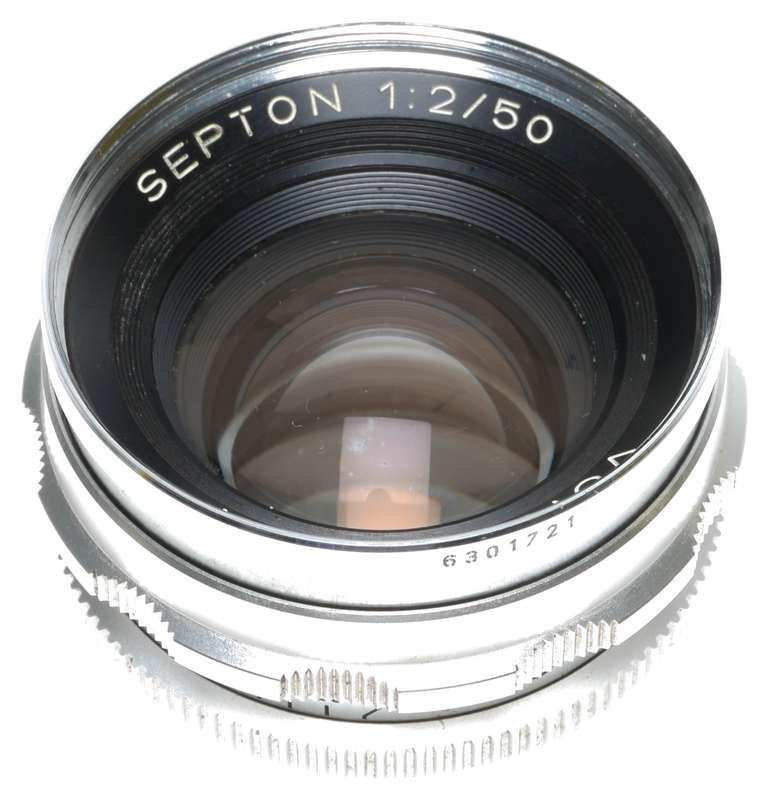 Voigtlander Septon 1:2/50 Bessamatic Ultramatic Camera Lens