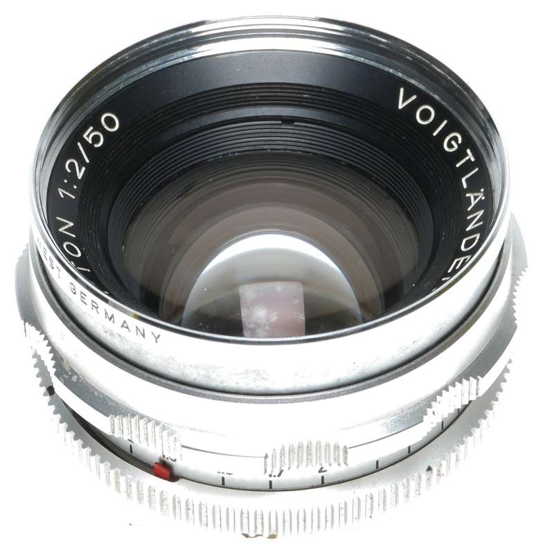 Voigtlander Septon 1:2/50 Bessamatic Ultramatic Camera Lens