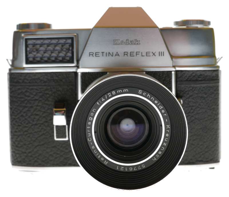 Kodak Retina Reflex III Type 041 35mm SLR Camera Curtagon f:4/28