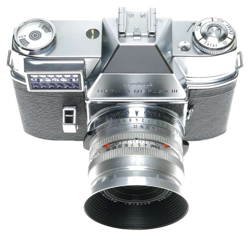 Kodak Retina Reflex III Type 041 35mm SLR Camera Curtagon f:4/28