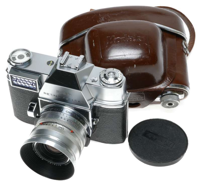 Kodak Retina Reflex III Type 041 35mm SLR Camera Curtagon f:4/28