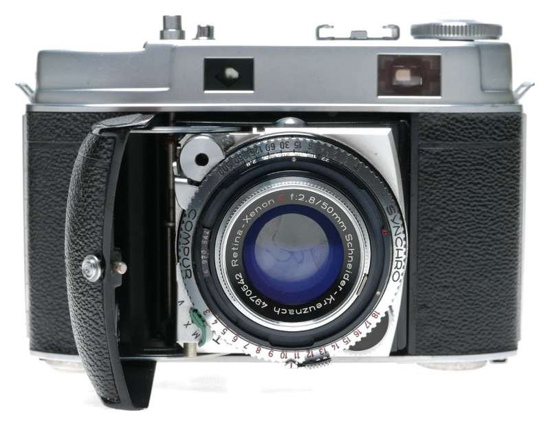 Kodak Retina IIc Type 020 Rangefinder Camera Schneider Xenon f:2.8/50