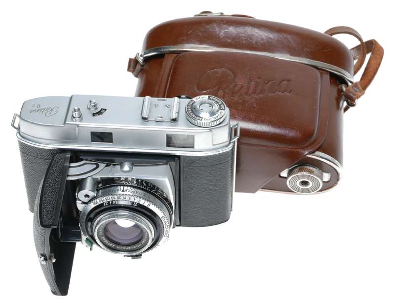Kodak Retina IIc Type 020 Rangefinder Camera Schneider Xenon f:2.8/50