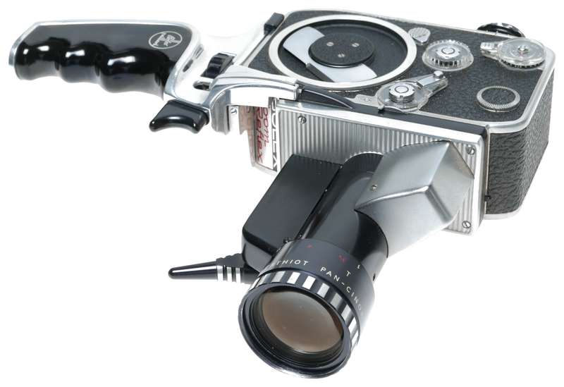 Bolex P1 Zoom Reflex camera 8mm Som Berthiot Cinor lens cased