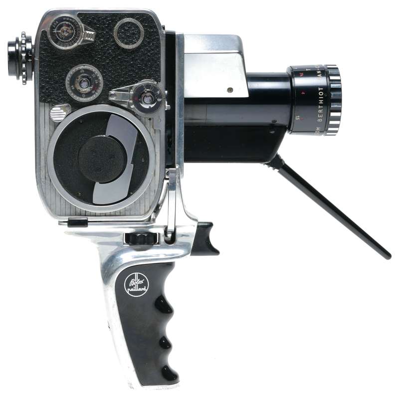 8mm Bolex P1 Zoom Reflex camera Som Berthiot Cinor lens case