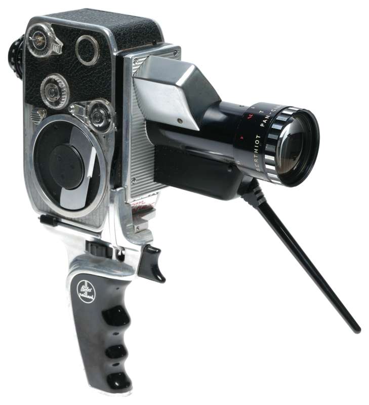 8mm Bolex P1 Zoom Reflex camera Som Berthiot Cinor lens case