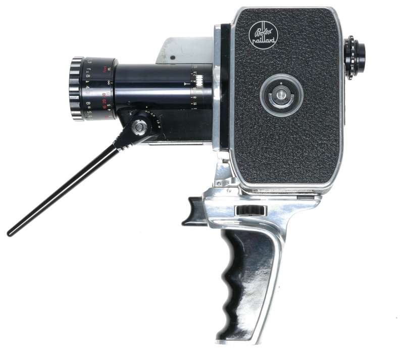 8mm Bolex P1 Zoom Reflex camera Som Berthiot Cinor lens case