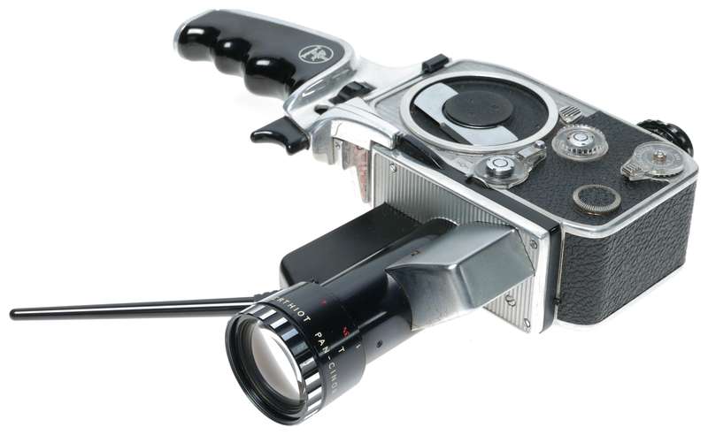 8mm Bolex P1 Zoom Reflex camera Som Berthiot Cinor lens case