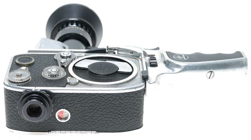 8mm Bolex P1 Zoom Reflex camera Som Berthiot Cinor lens case