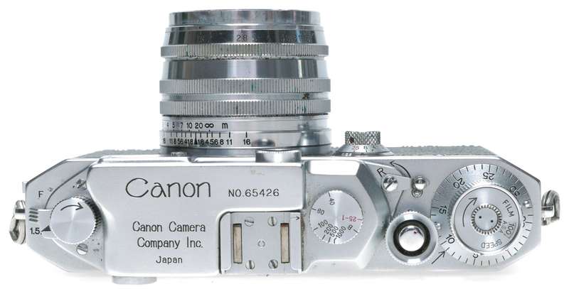 Canon IV F rangefinder 35mm film camera with rare accessories