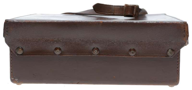 Leica leather shoulder bag etui Leitz vintage leather full kit