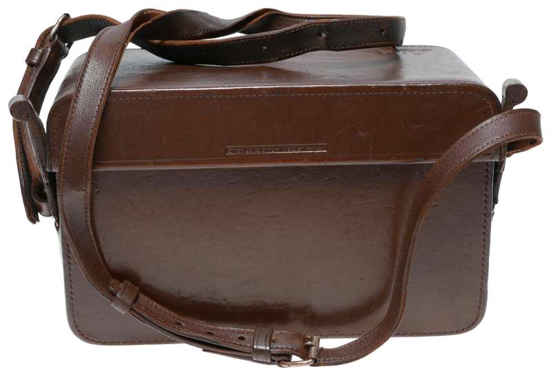 Leica original Leitz leather camera shoulder bag from the 1950's