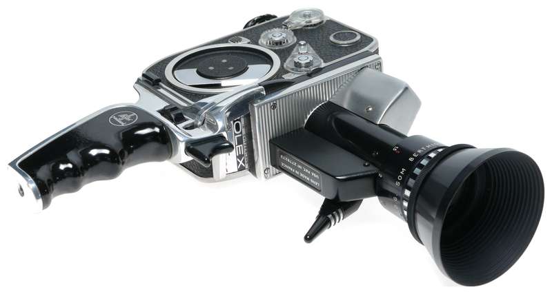 Bolex P1 Zoom Reflex camera 8mm Som Berthiot Cinor lens cased