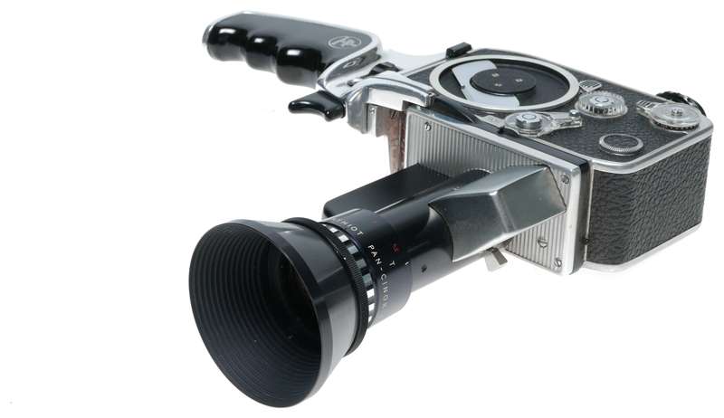 Bolex P1 Zoom Reflex camera 8mm Som Berthiot Cinor lens cased