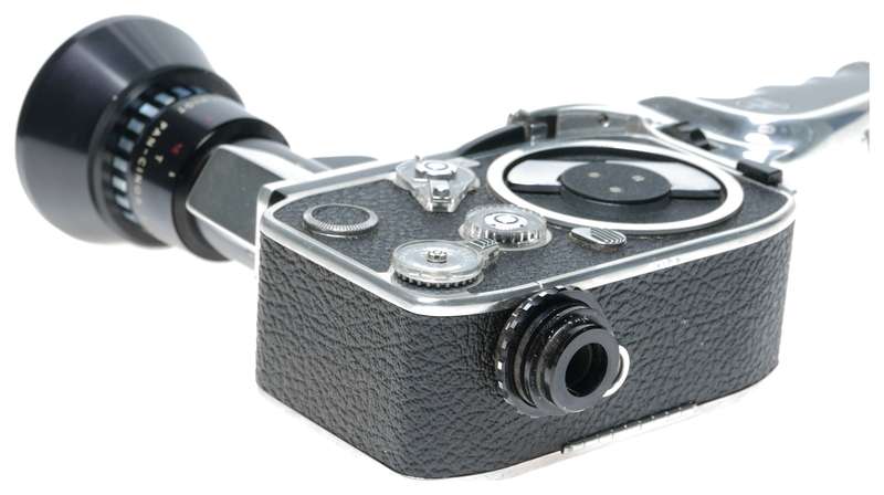 Bolex P1 Zoom Reflex camera 8mm Som Berthiot Cinor lens cased