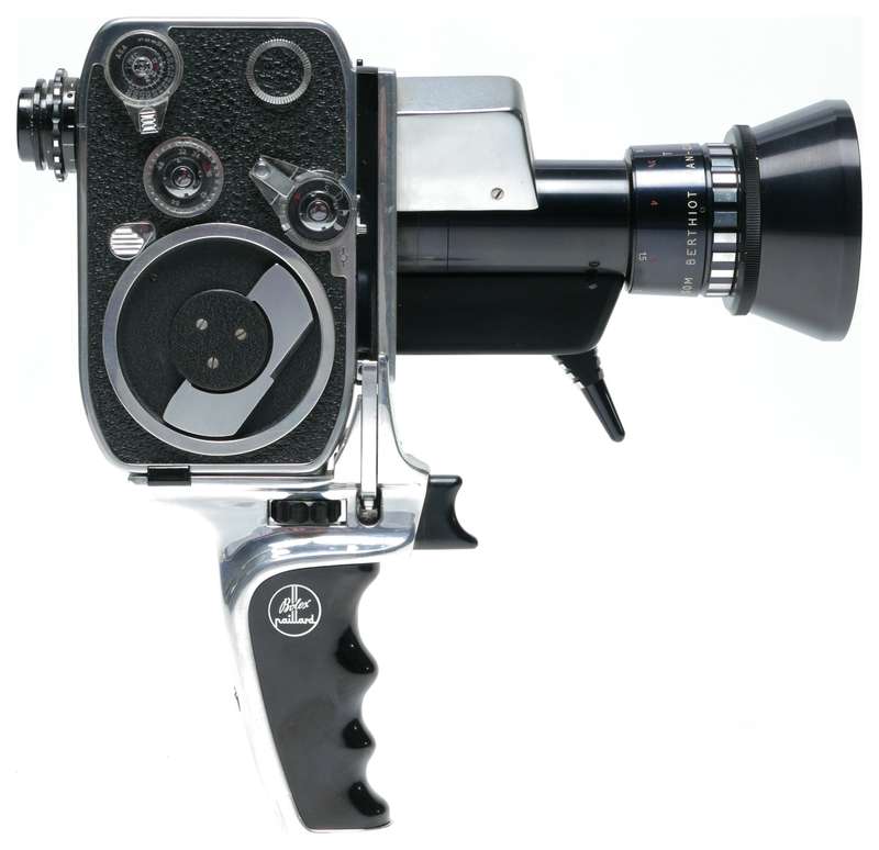 Bolex P1 Zoom Reflex camera 8mm Som Berthiot Cinor lens cased