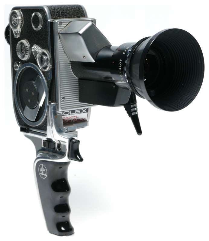 Bolex P1 Zoom Reflex camera 8mm Som Berthiot Cinor lens cased
